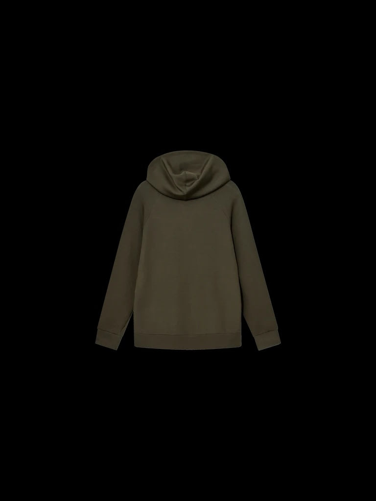 Mos Mosh Gallery Abel Hood Crew Sweater army green