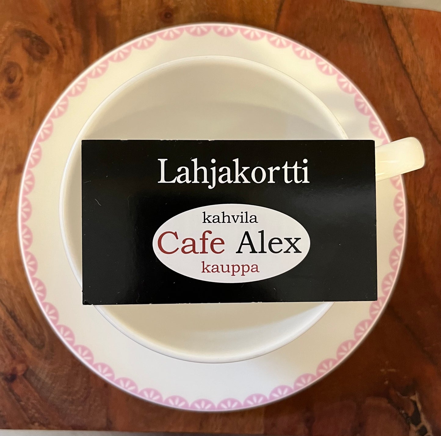 Lahjakortti Cafe Alexiin 45€