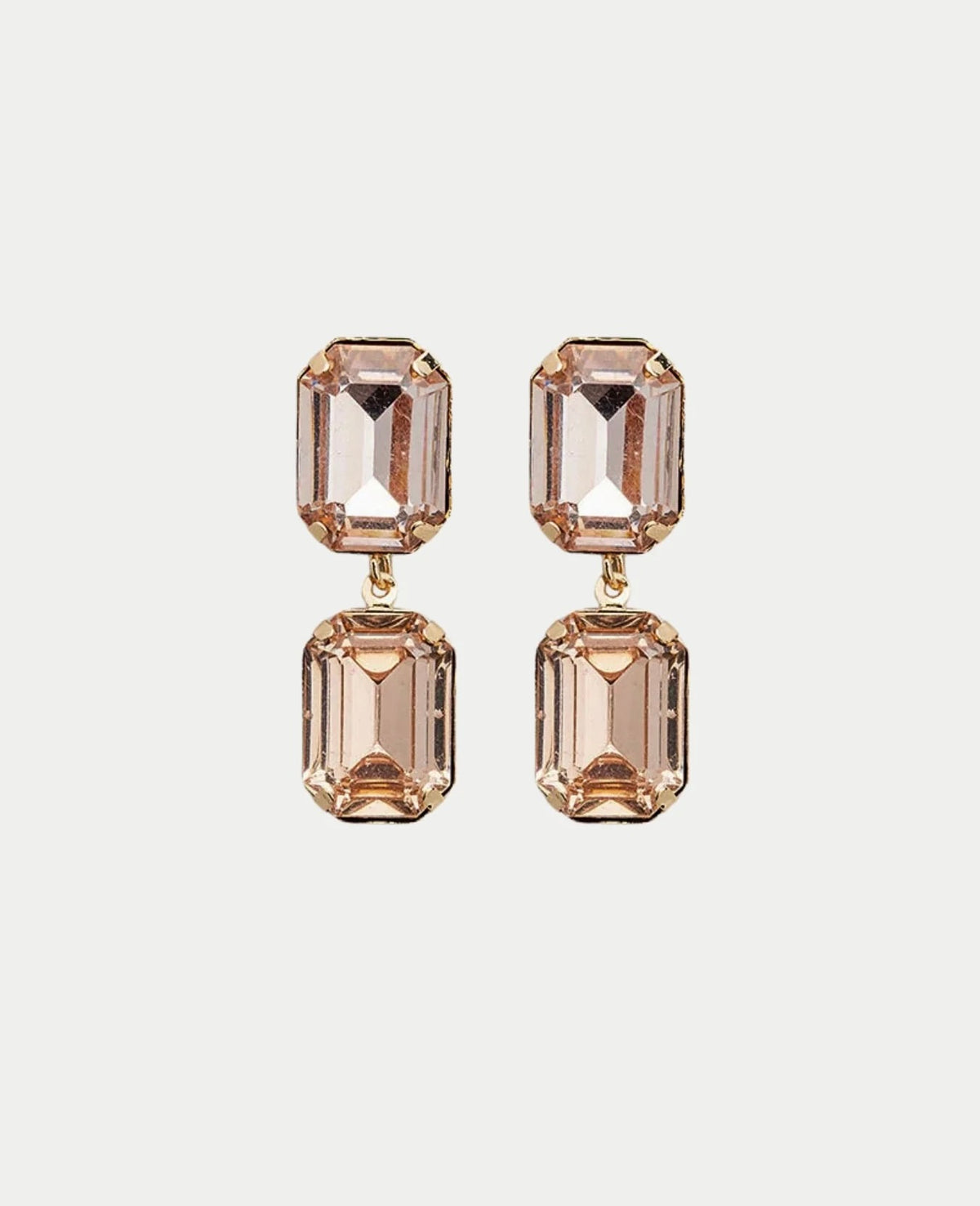 Bow 19 Liz Earrings Soft Pink