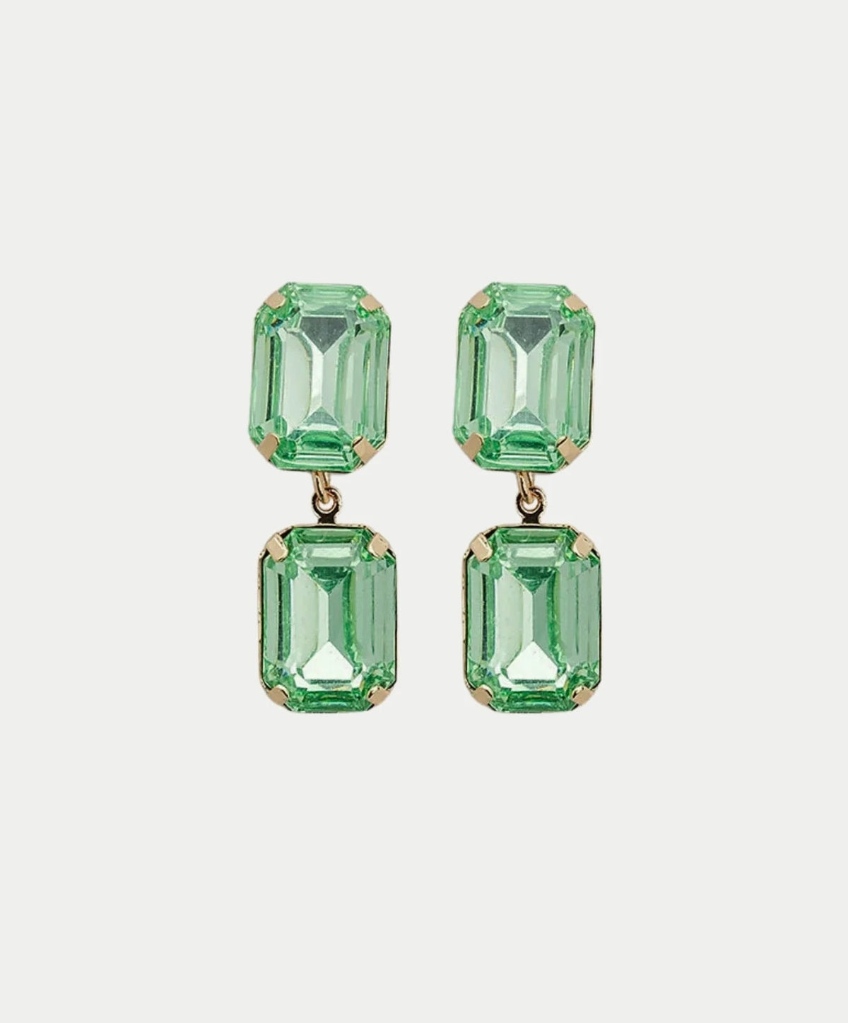 Bow 19 Liz Earrings Soft Green