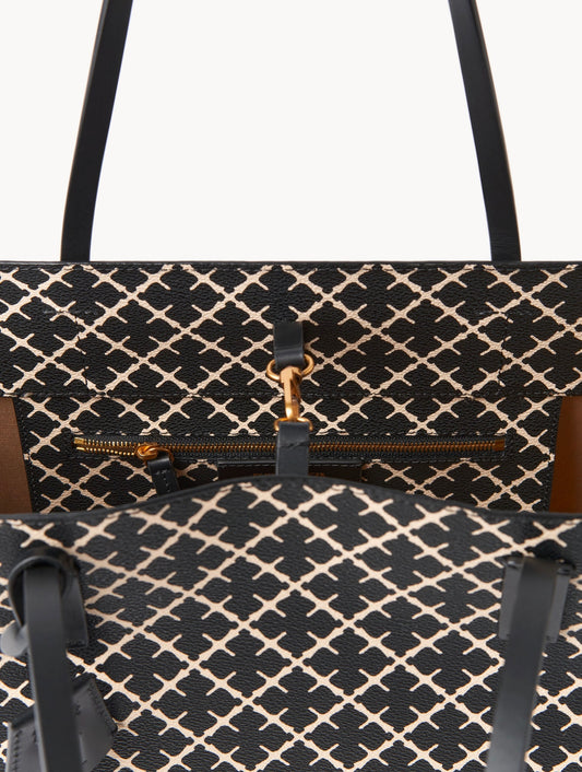 By Malene Birger Abigail Printed Tote Bag Black