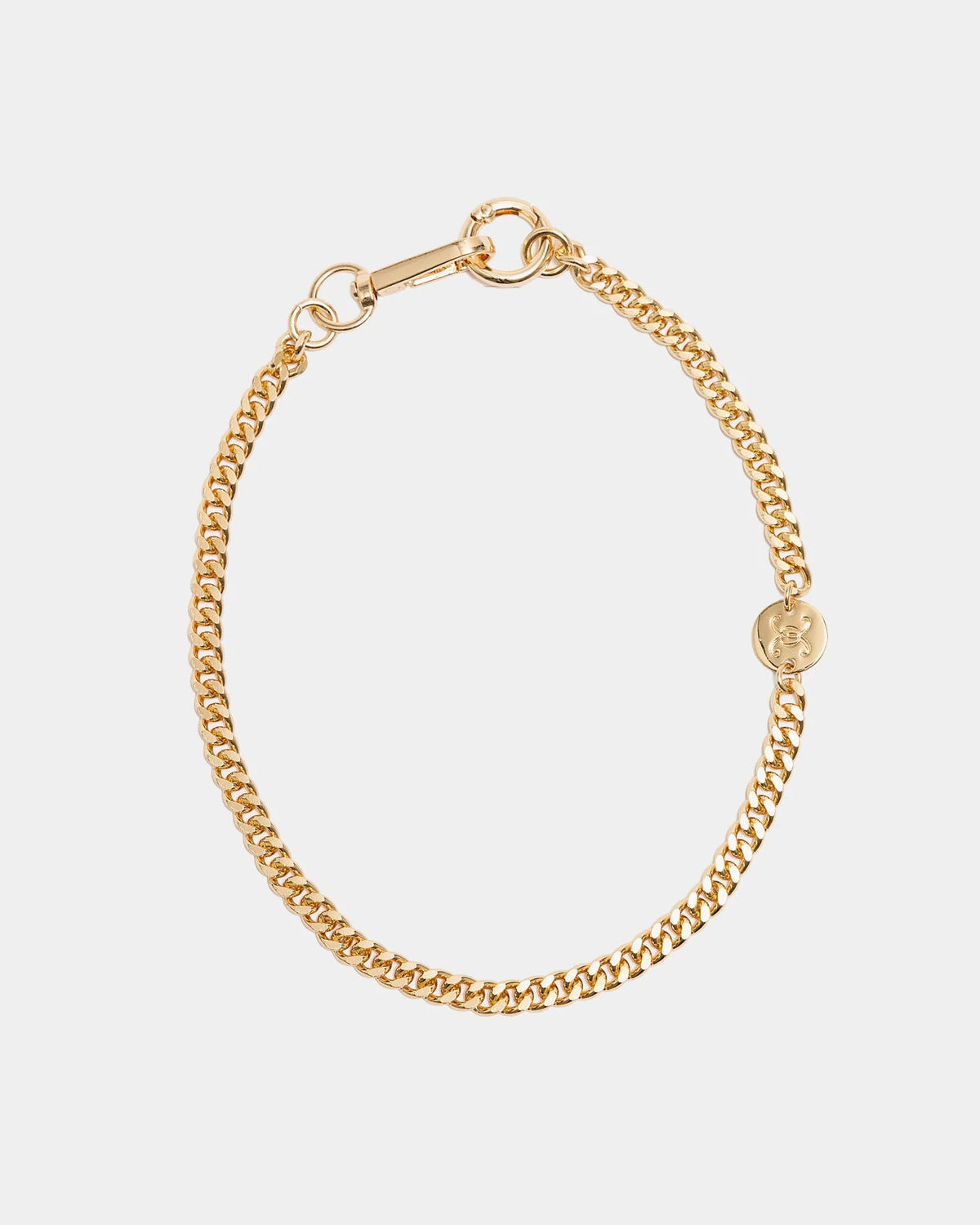 Bow 19 Nate Chain Necklace gold