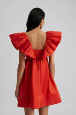 Lataa kuva Galleria-katseluun, Malina Bree Mini Dress Summer Red
