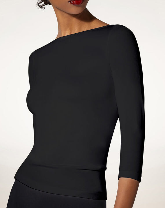 Wolford Cordoba Top Long Sleeves Black