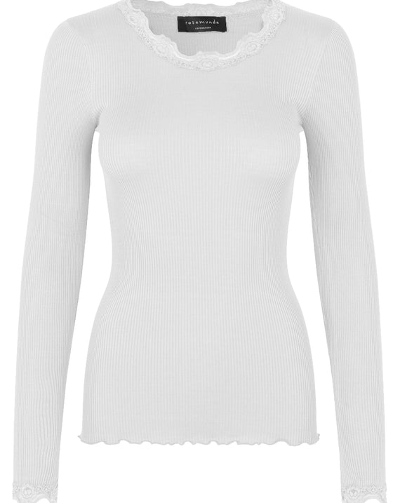 Rosemunde  Babette Silk T-Shirt New White