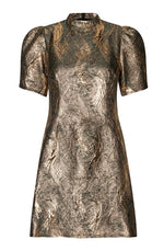 Lataa kuva Galleria-katseluun, A-View Bonnie Dress Gold
