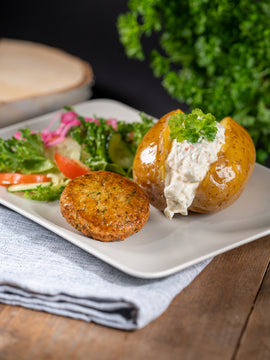 Falafel uuniperuna