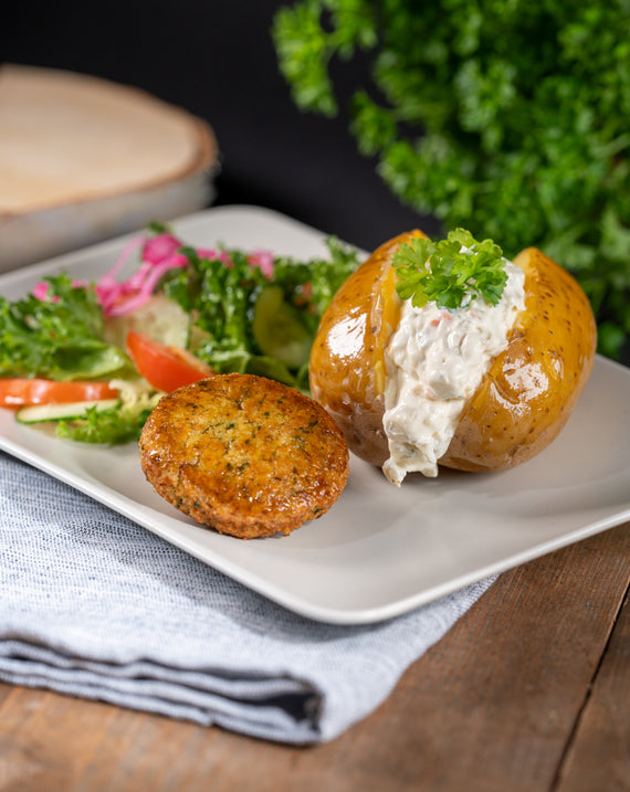 Falafel uuniperuna