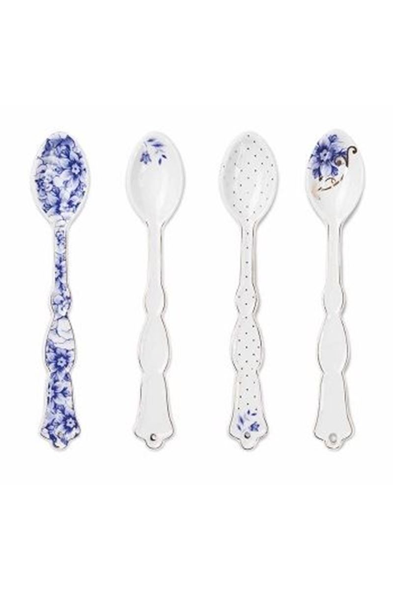 Pip Studio Set/4 Teaspoons Royal White