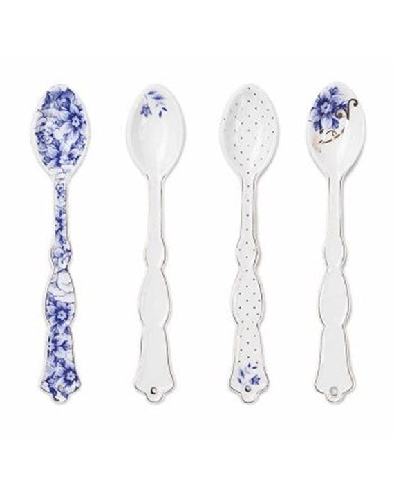 Pip Studio Set/4 Teaspoons Royal White