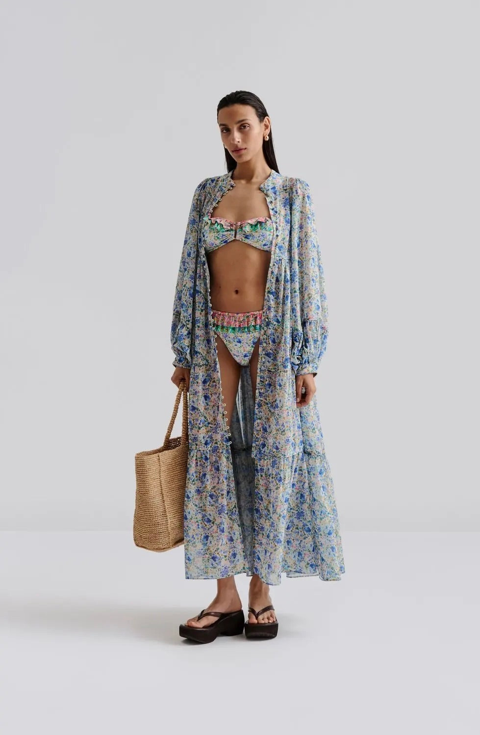 Malina Coraline Bikini Top Multi Ditsy