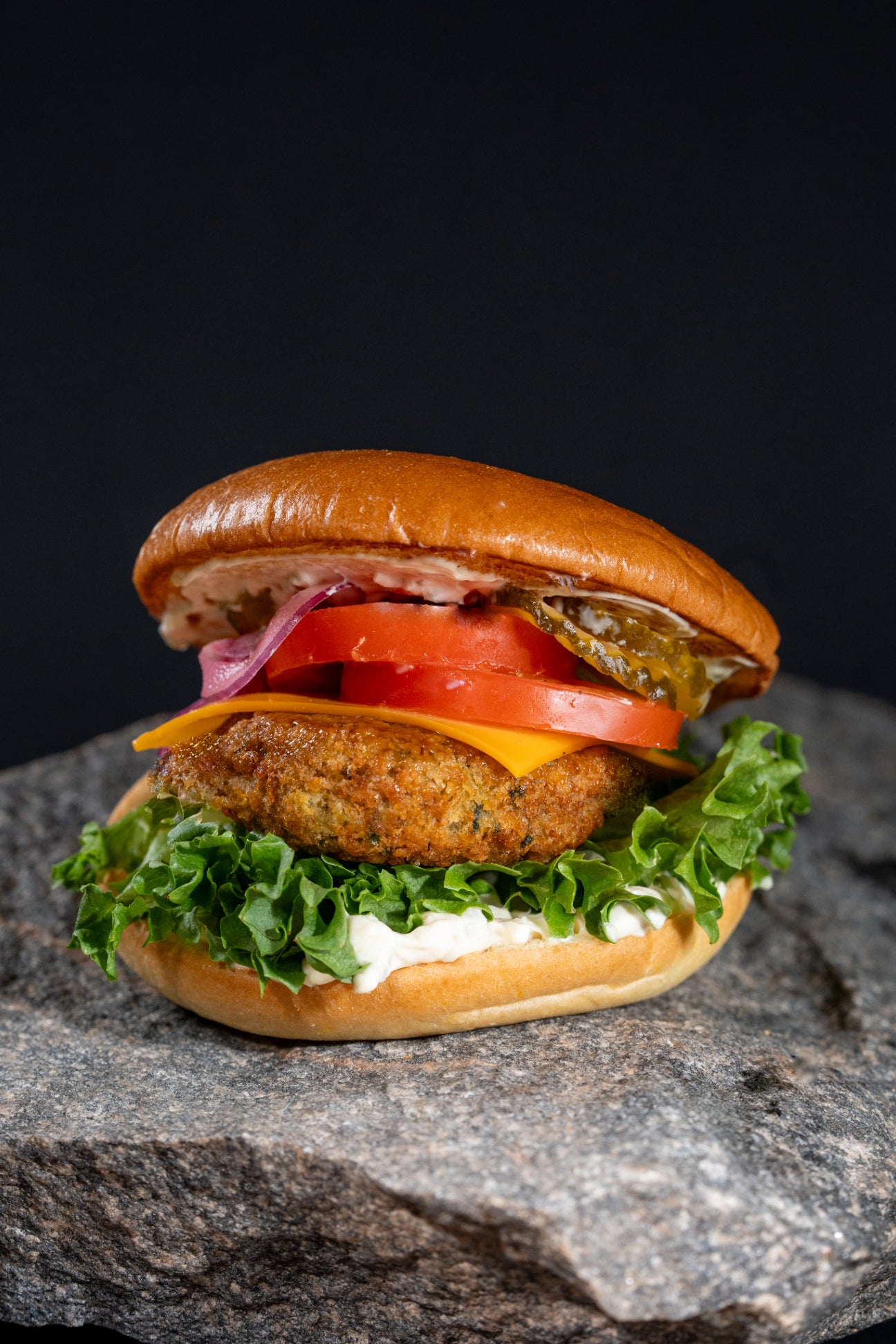 Falafelburger-ateria