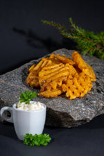 Lataa kuva Galleria-katseluun, Halloumburger-ateria

