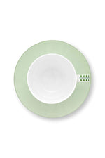 Lataa kuva Galleria-katseluun, Pip Studio Set/2 Cups and Saucers Lily&amp;Lotus light green 280ml
