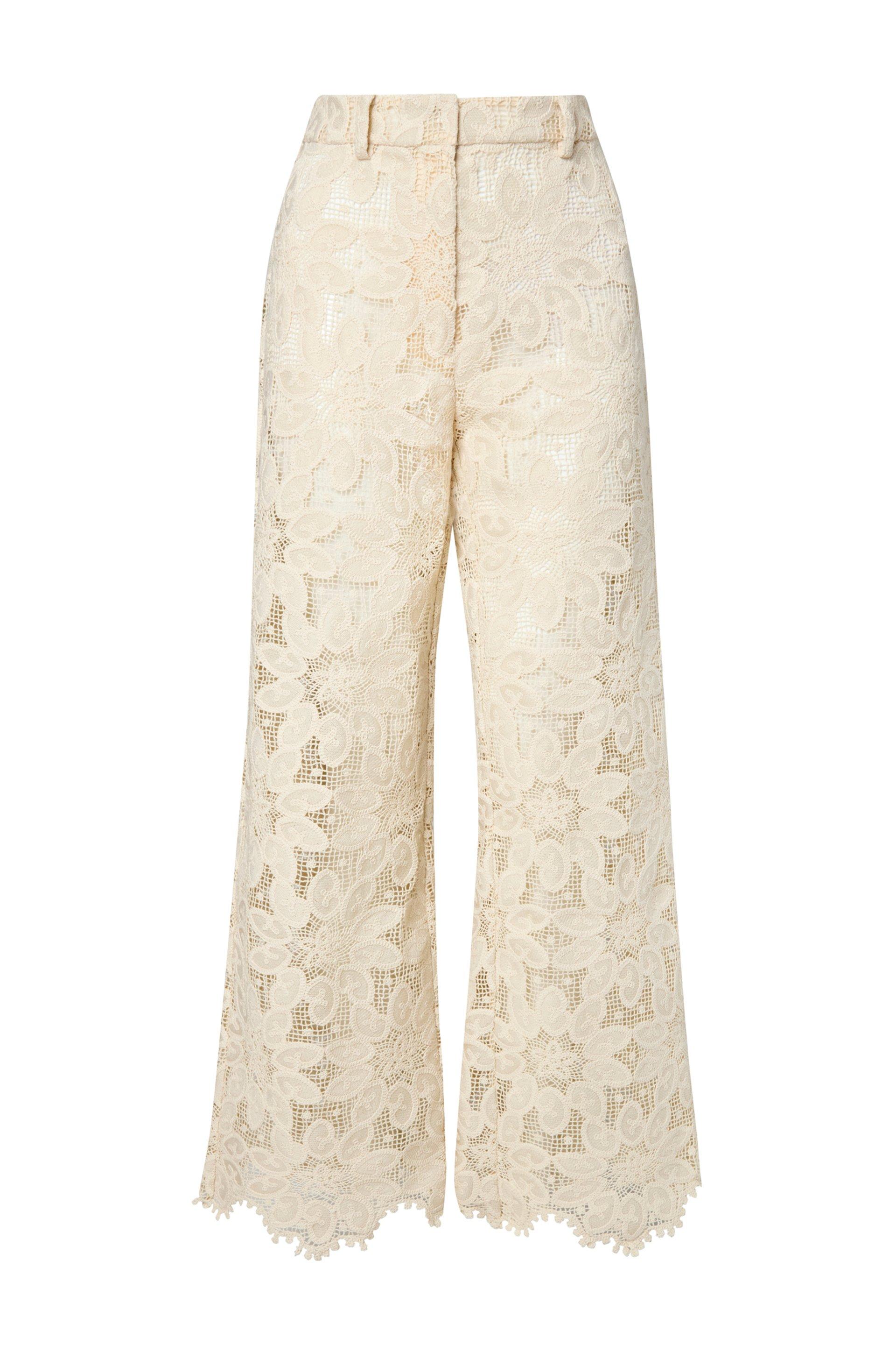 Malina Natalina Guipure Lace Pants