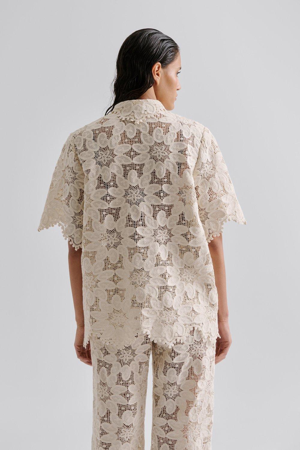 Malina Ari Guipure Lace Shirt