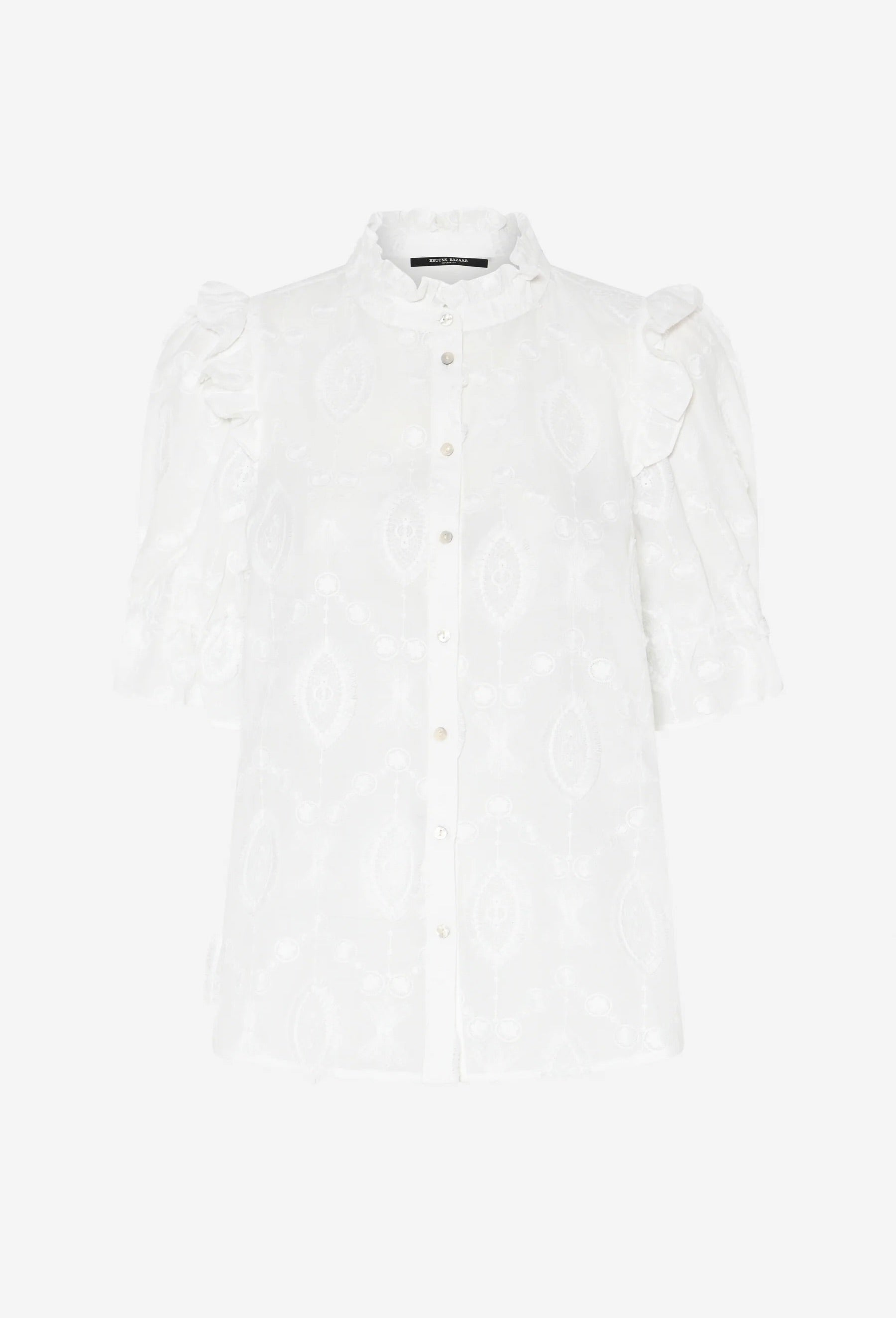 Bruuns Bazaar Canterbury BBCaro Shirt White