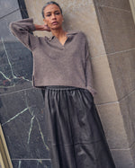 Lataa kuva Galleria-katseluun, Mos Mosh Deena Leather Skirt black
