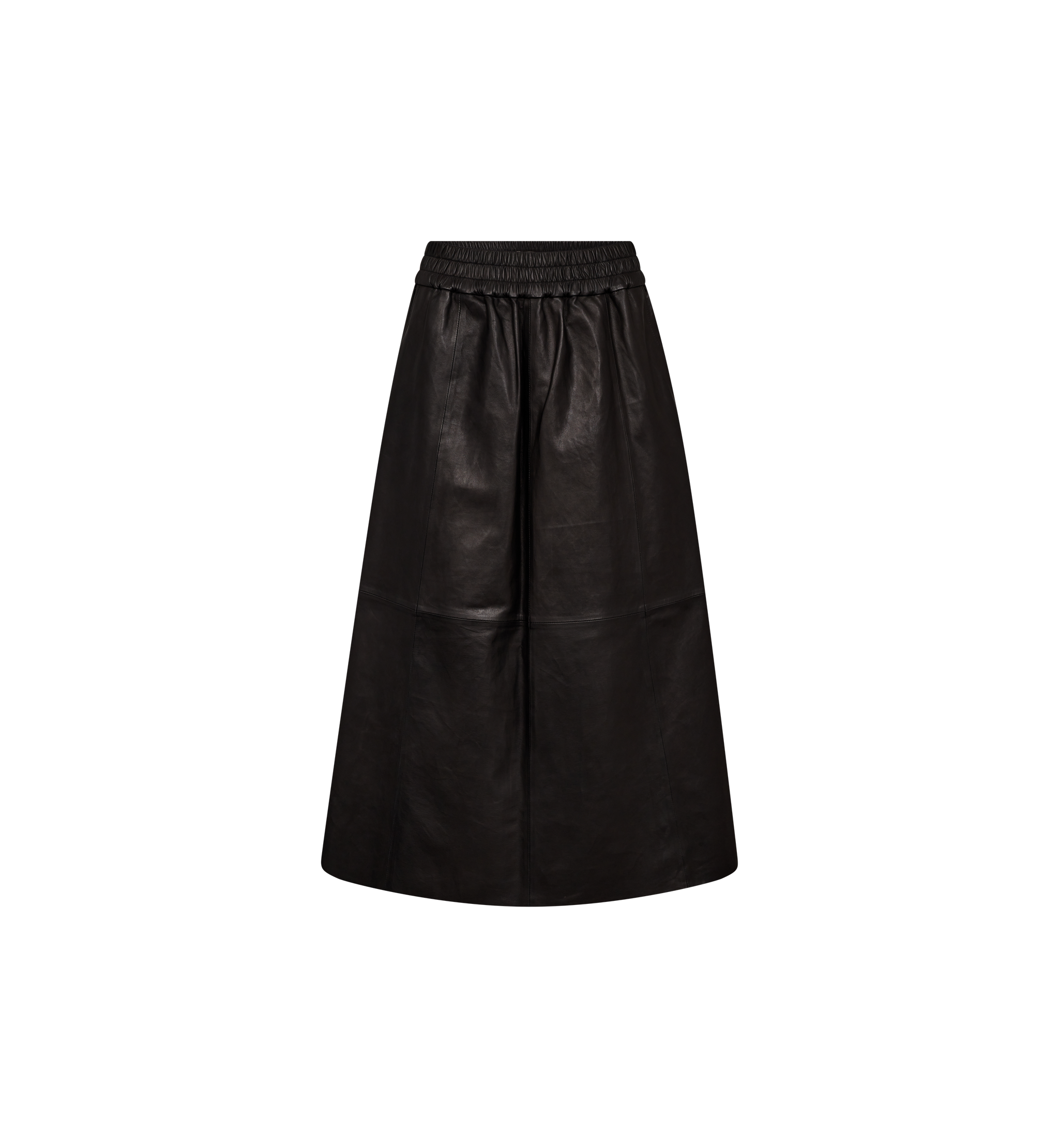 Mos Mosh Deena Leather Skirt black