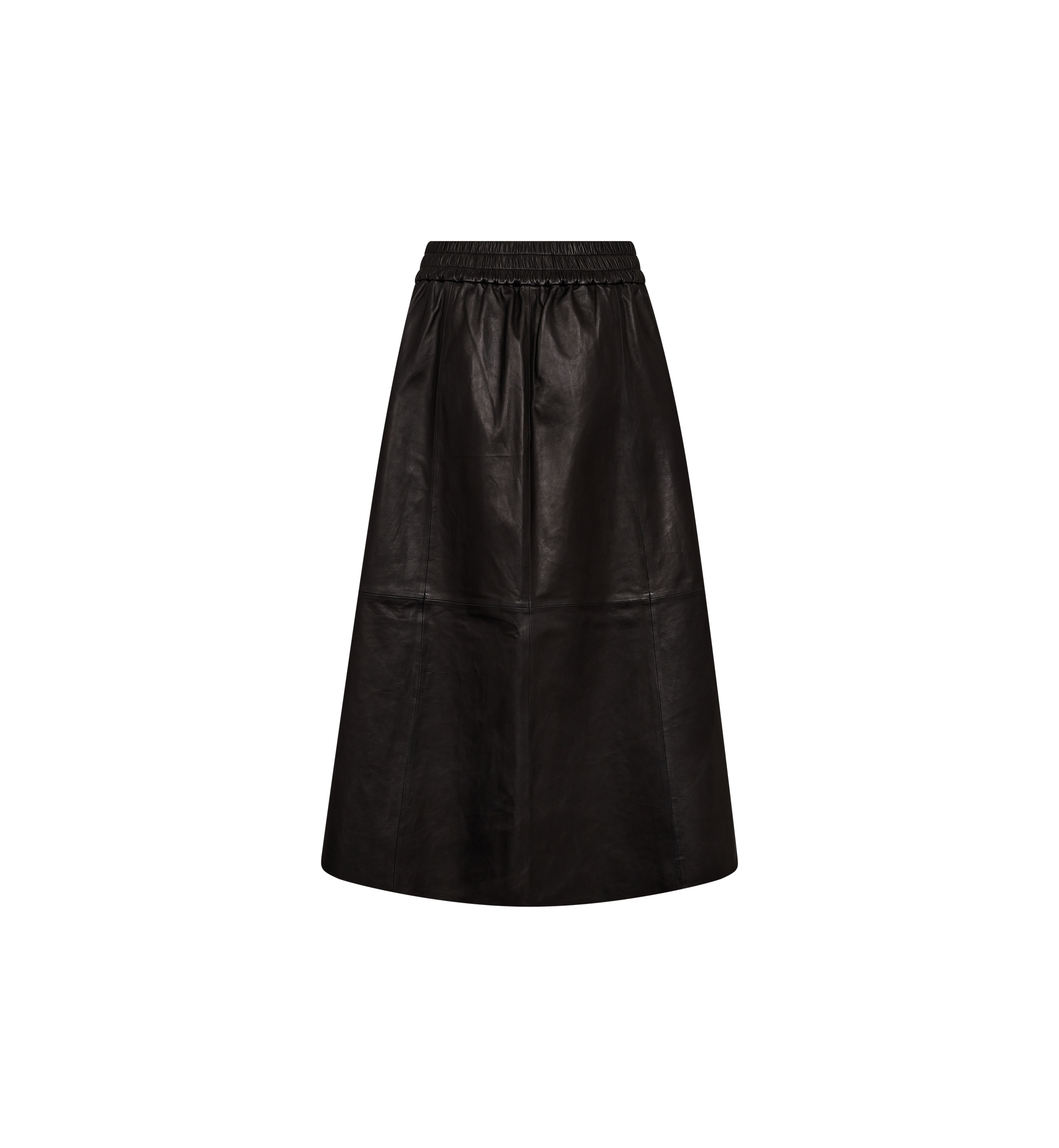Mos Mosh Deena Leather Skirt black