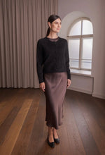 Lataa kuva Galleria-katseluun, Original Story Pitkähihainen Kashmirneuletakki Black
