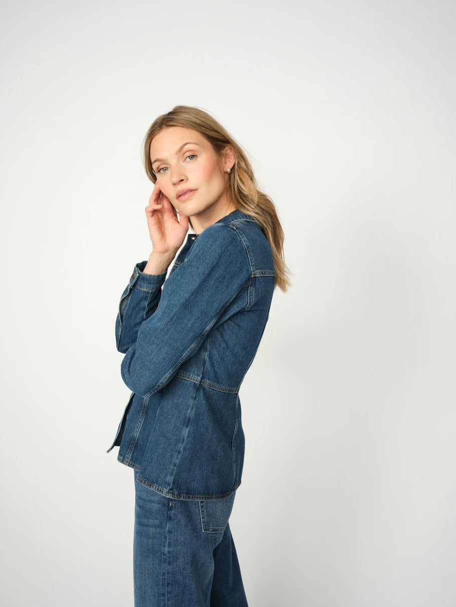 Mos Mosh Cintura Odak Shirt blue