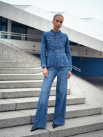 Lataa kuva Galleria-katseluun, Mos Mosh Cintura Odak Shirt blue
