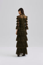 Lataa kuva Galleria-katseluun, Malina Carmine Maxi Dress Olive
