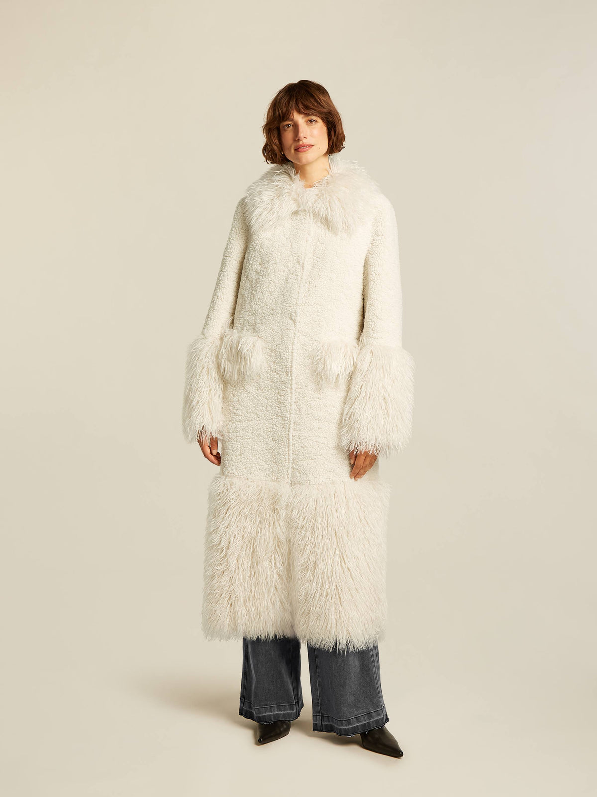 Beaumont Sienna Coat off white