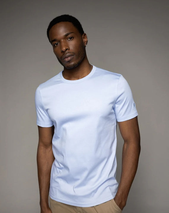 Mos Mosh Gallery Perry Tee light blue