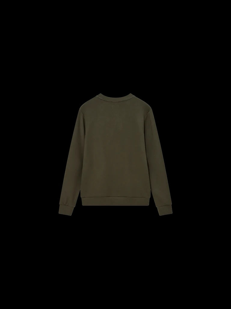 Mos Mosh Gallery Abel Crew Sweater army green