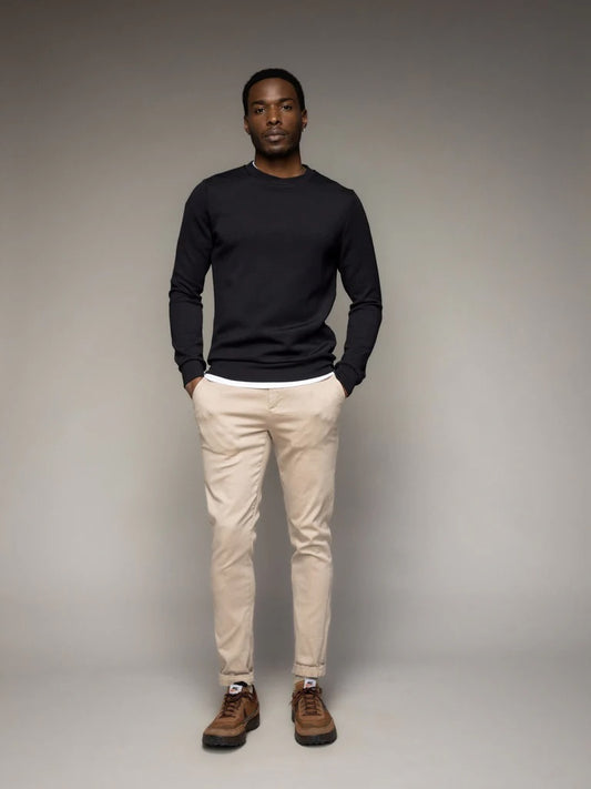 Mos Mosh Gallery Abel Crew Sweater black