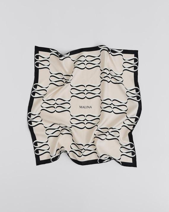 Malina Silk Twill Scarf