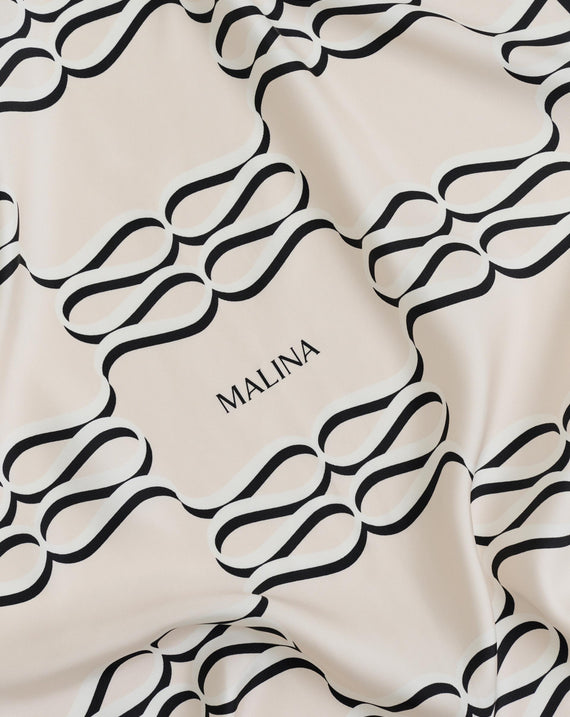 Malina Silk Twill Scarf