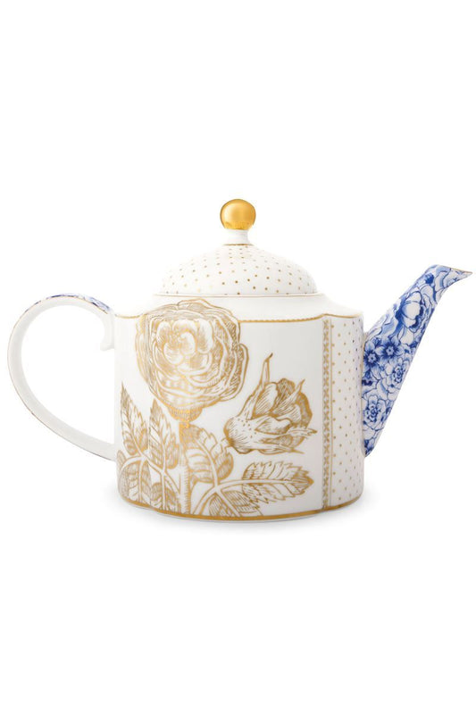Pip Studio Tea Pot Royal White