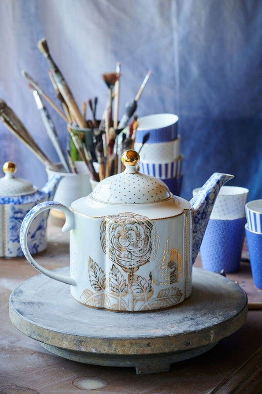 Pip Studio Tea Pot Royal White