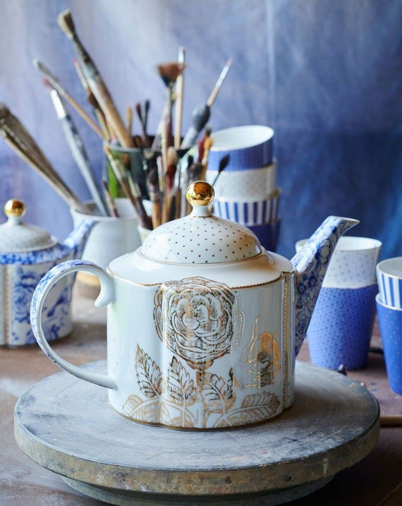 Pip Studio Tea Pot Royal White