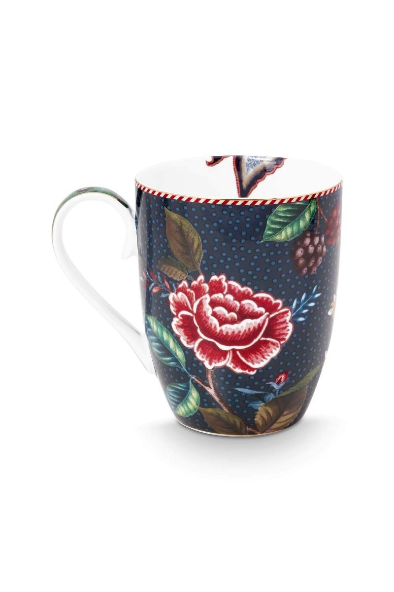 Pip Studio Berry Blues mukit 2/ setti L 350ml