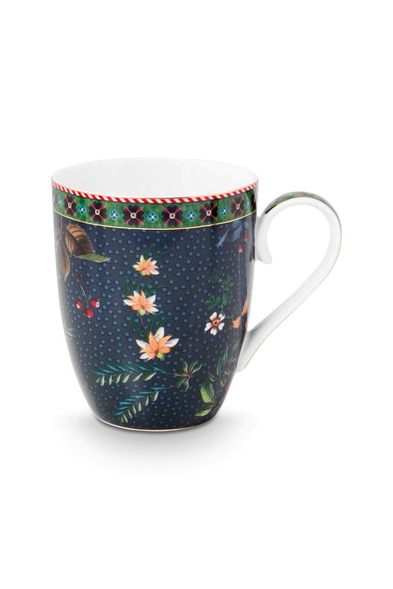 Pip Studio Mug Large Berry Blues Blue 350ml