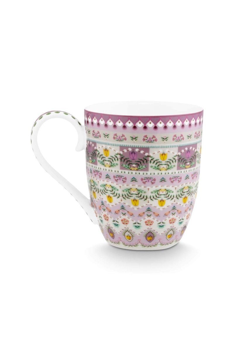 Pip Studio Mug XL Lily&Lotus Moon Delight Multi 450ml