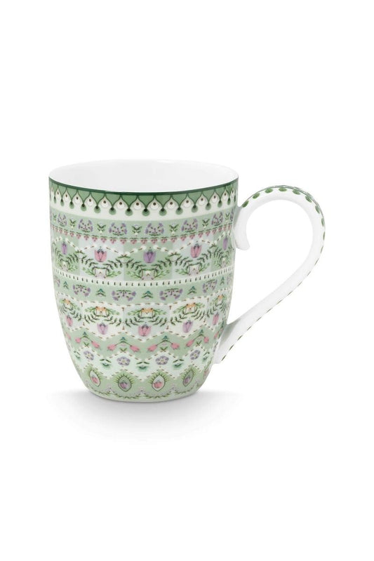 Pip Studio Mug XL Lilly & LotusMoon Delight Light Green