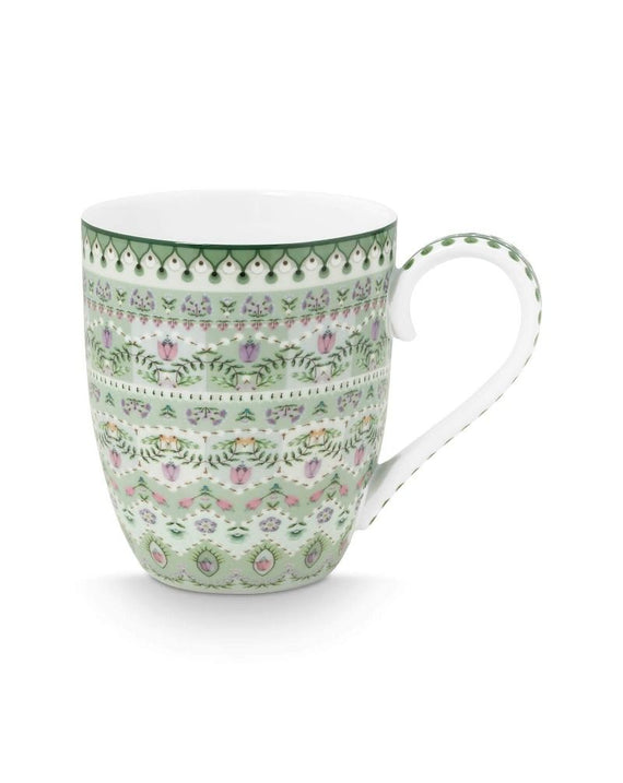 Pip Studio Mug XL Lilly & LotusMoon Delight Light Green