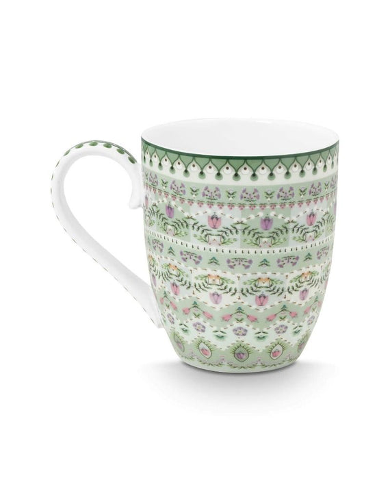 Pip Studio Mug XL Lilly & LotusMoon Delight Light Green