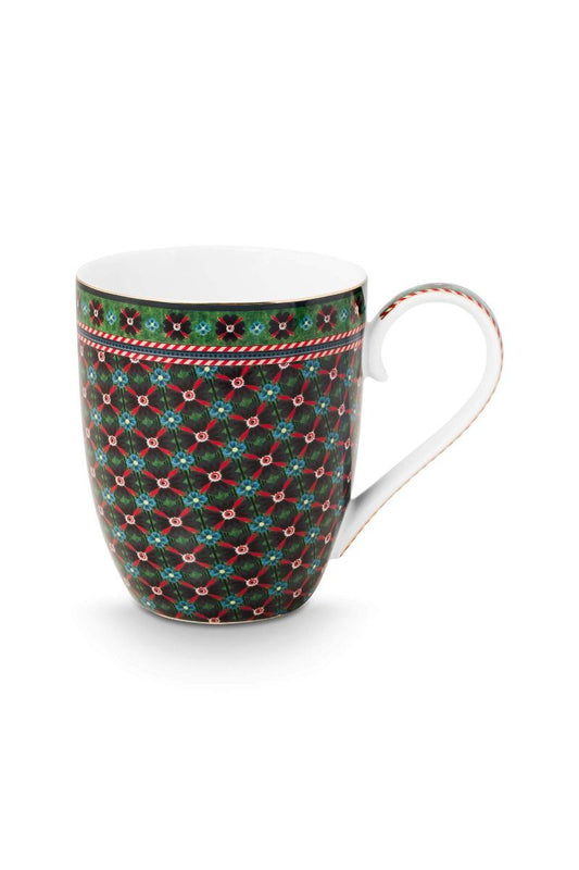 Pip Studio Mug XL Clover Green 450ml