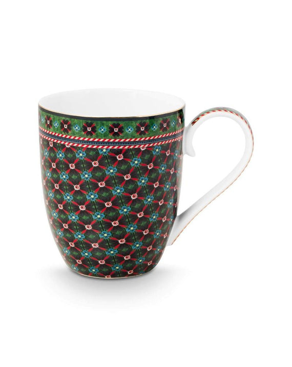 Pip Studio Mug XL Clover Green 450ml