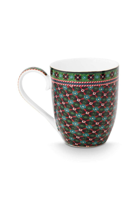 Pip Studio Mug XL Clover Green 450ml