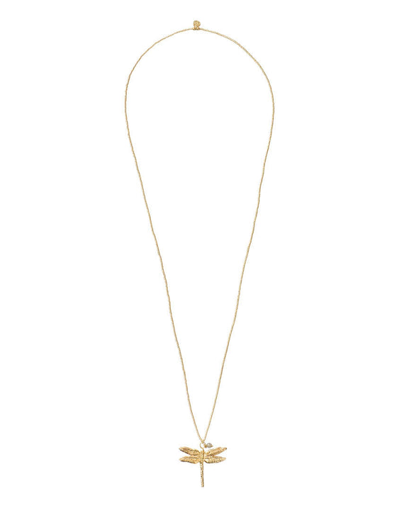 A Beautiful Story paradise labradorite necklace gold