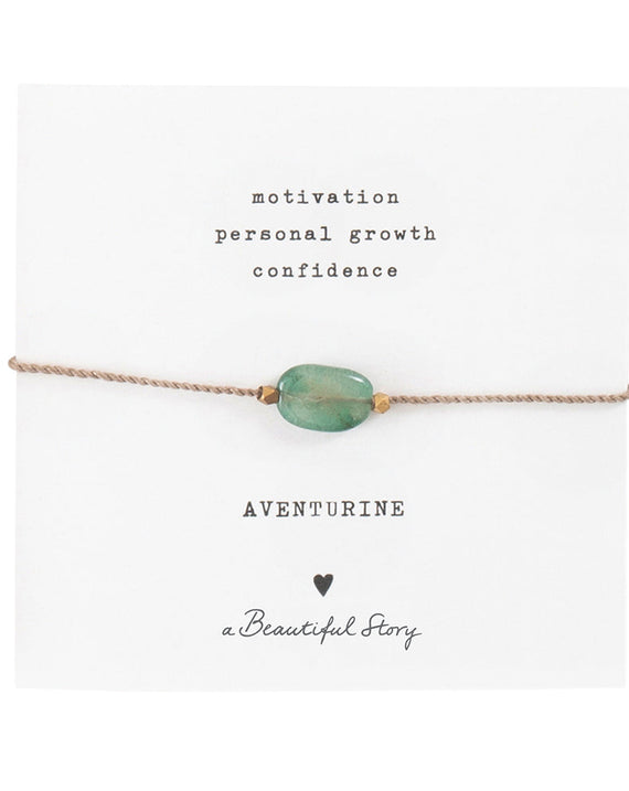 A Beautiful Story Bracelet Aventurine