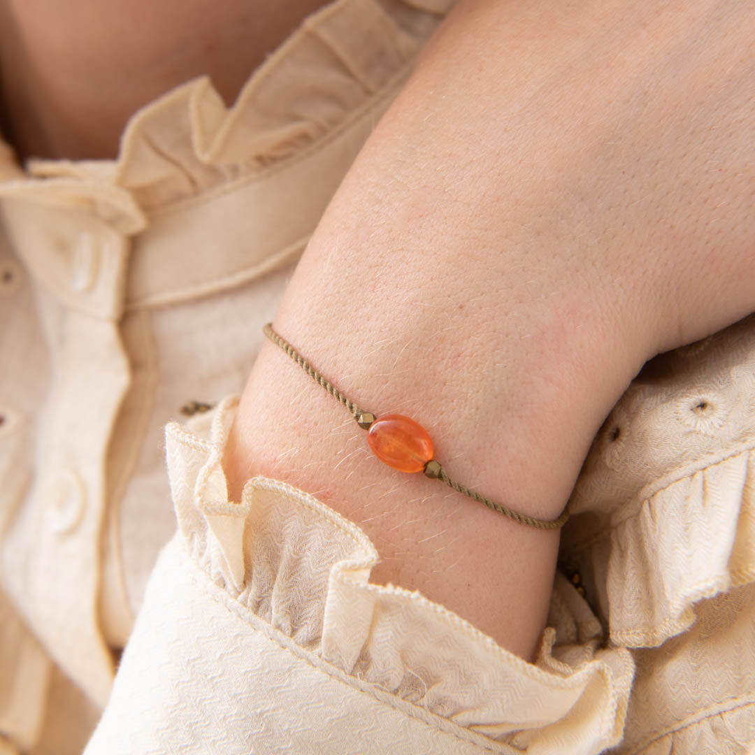 A Beautiful Story Bracelet Carnelian