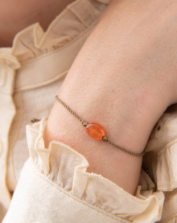 A Beautiful Story Bracelet Carnelian
